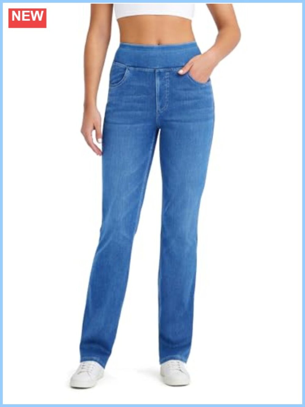 High Stretch Yoga Jeans Skinny Micro Bootcut Pants for Sports Fitness